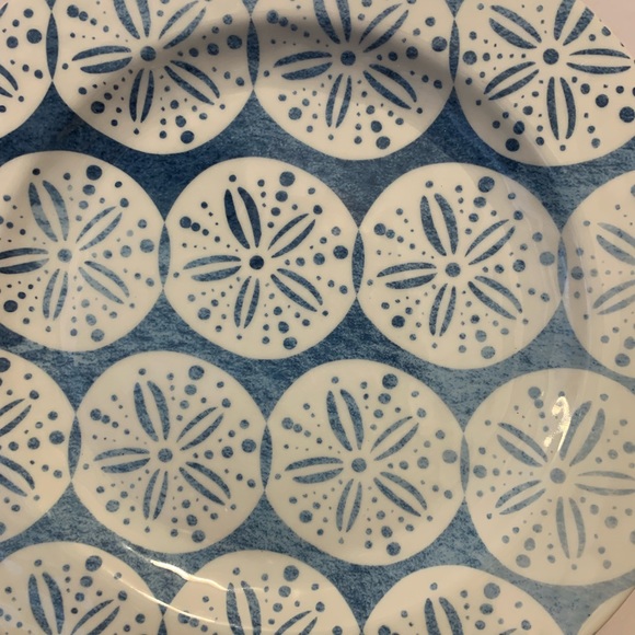 Set of 6 Nautical Theme Design Plates by Nicole's Kitchen Coastal Entertaining - Picture 5 of 8